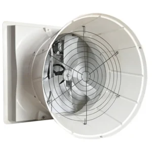 Steel Blade Exhaust Fan, Stainless, Wall, 380V