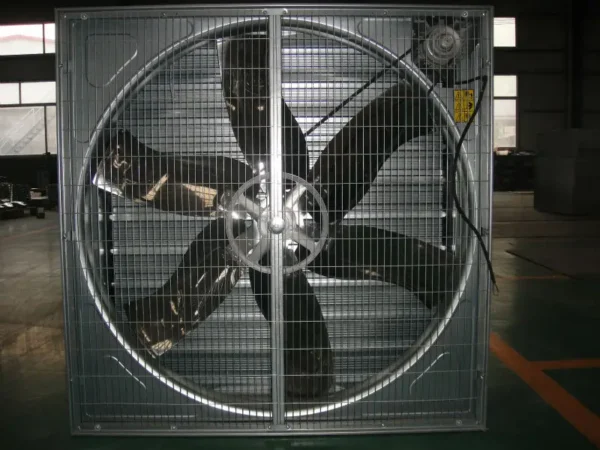Steel Blade Wall-mounted Fan, 380V, Stainless - view 4