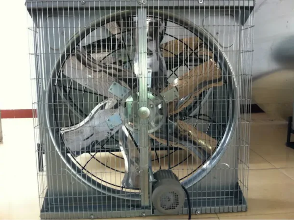 Steel Blade Wall-mounted Fan, 380V, Stainless - view 6