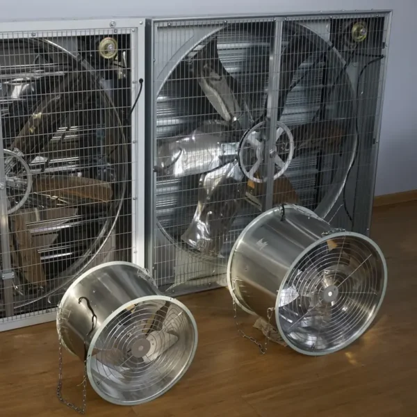 Steel Blades Exhaust Fan, 1380mm, Stainless - view 2