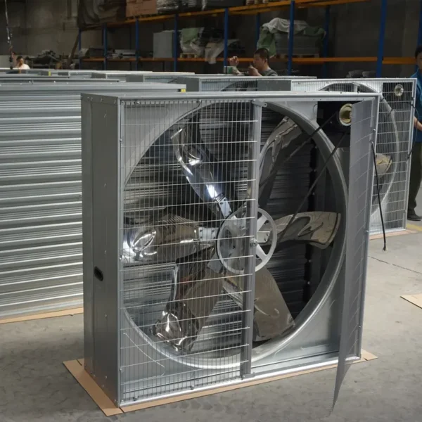 Steel Blades Exhaust Fan, 1380mm, Stainless - view 3