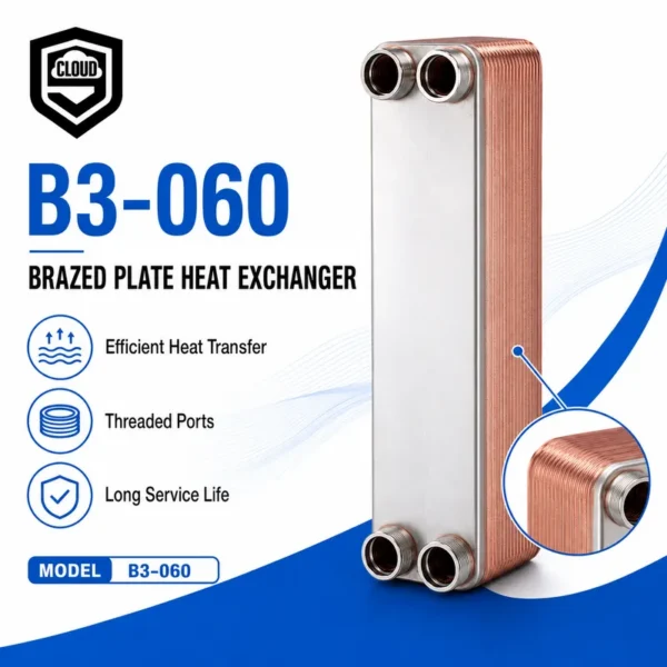 Steel Brazed Plate, Stainless, Stainless Steel - view 5