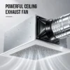 Steel Centrifugal Exhaust Fan, Ceiling, Stainless - view 2
