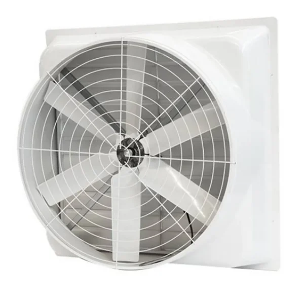 Steel Cone Exhaust Fan, Stainless, Wall, 380V