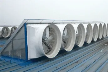 Steel Cone Exhaust Fan, Stainless, Wall, 380V - view 6