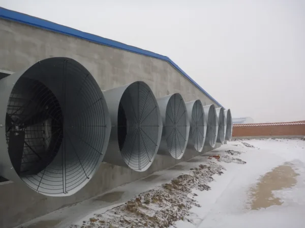 Steel Cone Exhaust Fan, ZYMK, 380V, Galvanized Steel - view 3