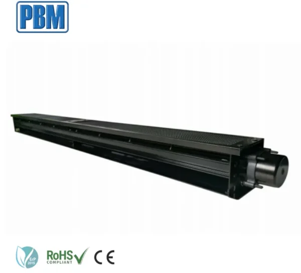 Steel Cross Flow Fan, 65mm, Stainless, NMB - view 2