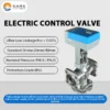 Steel Electric Control Valve, Stainless, 0-10V, 4-20mA - view 2