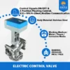 Steel Electric Control Valve, Stainless, 0-10V, 4-20mA - view 3
