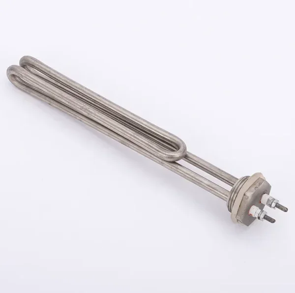 Steel Electric Immersion Heater, Stainless, 220 V