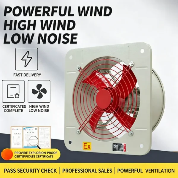 Steel Explosion-proof Axial Fan, BFAG, T4, 220V/380V - view 2