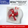 Steel Explosion-proof Axial Fan, BFAG, T4, 220V/380V - view 3