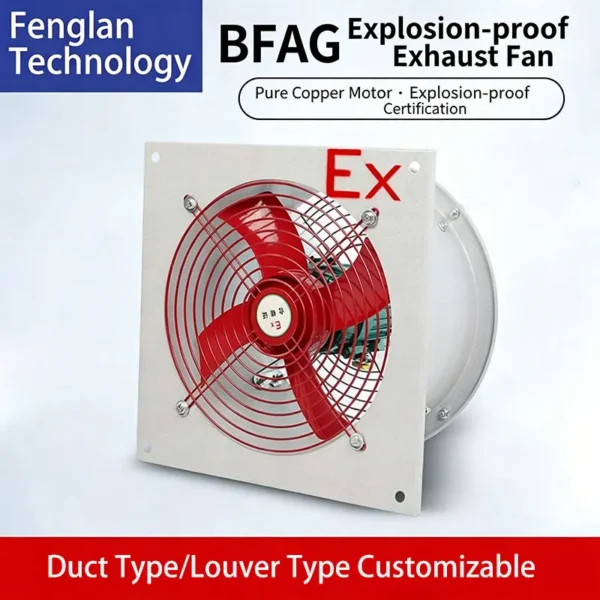 Steel Explosion-proof Axial Fan, BFAG, T4, 220V/380V - view 3