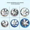 Steel Fan, 380V, 1000mm, Axial - view 3