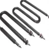 Steel Finned Tubular Heater, Stainless, 110 V - view 2