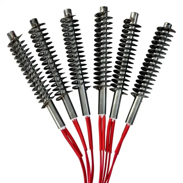 Steel Finned Tubular Heater, Stainless, 110 V - view 3
