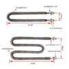 Steel Finned Tubular Heater, Stainless, 220V, 3000W