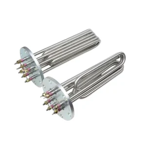 Steel Immersion Tubular Heater, 220V, 380V, Stainless, 8Kw