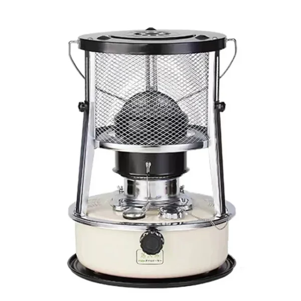 Steel Kerosene Heater, 4.5L, Stainless, 7800-8900kcal/h
