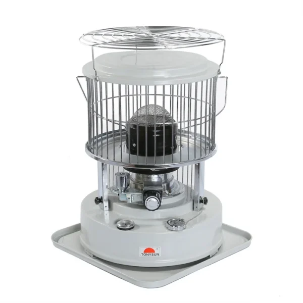 Steel Kerosene Heater, Portable, Stainless - view 2