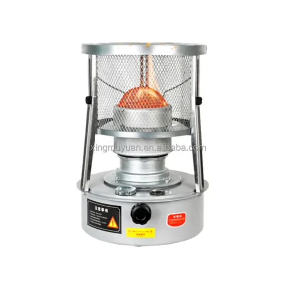 Steel Kerosene Heater, Portable, Stainless - view 3