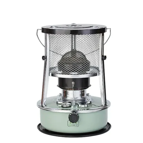 Steel Kerosene Heater, Portable, Stainless, 7800-8900kcal/hour