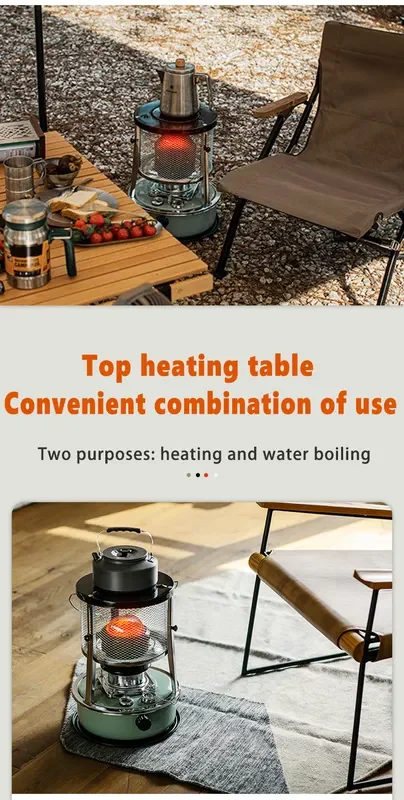 Steel Kerosene Heater, Portable, Stainless, 7800-8900kcal/hour - view 6