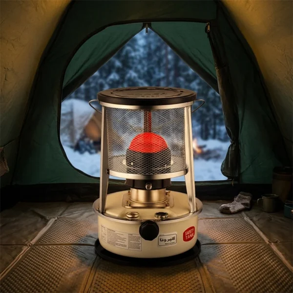 Steel Kerosene Heater, Stainless, H085-5KG, Portable