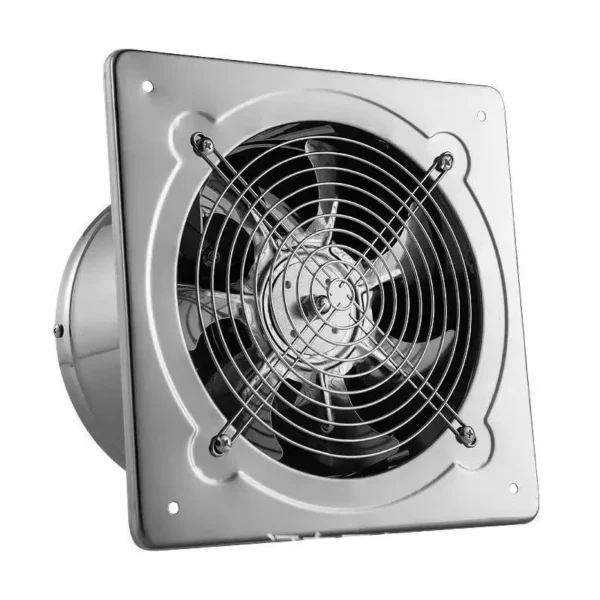 Steel Kitchen Exhaust Fan, Stainless, 1-Speed