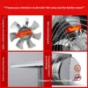 Steel Kitchen Exhaust Fan, Stainless, 1-Speed - view 4