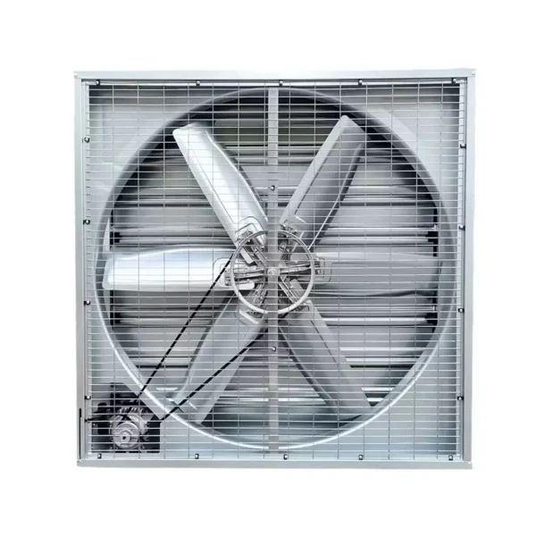 Steel Louver Exhaust Fan, Stainless, 110V, Electric - view 11