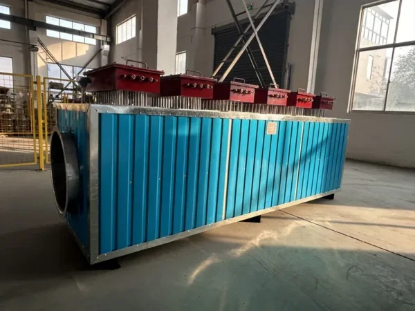 Steel Plc-controlled Air Heater, Stainless, 12V