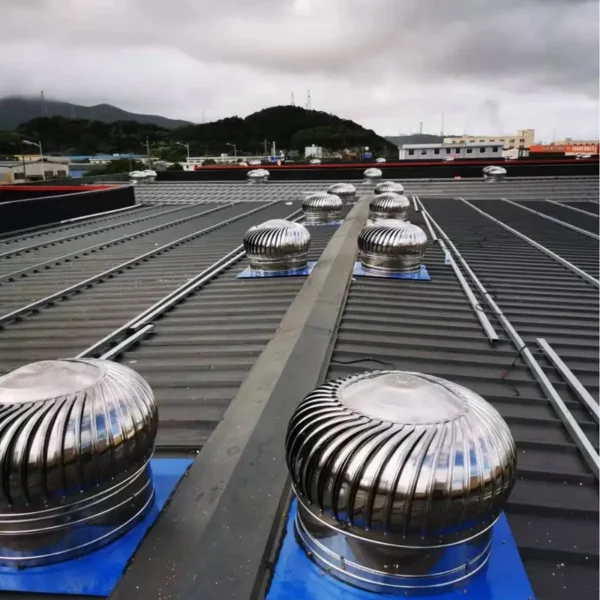 Steel Roof Exhaust Fan, Stainless, NO, no electric - view 4