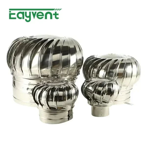 Steel Roof Turbine Ventilator, SUS304, Stainless