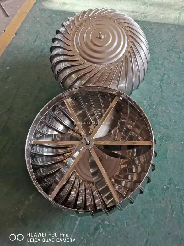 Steel Roof Ventilation Fan, Stainless, 35-39, 100-1200mm - view 4