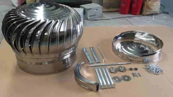 Steel Roof Ventilation Fan, Stainless, 35-39, 100-1200mm - view 5