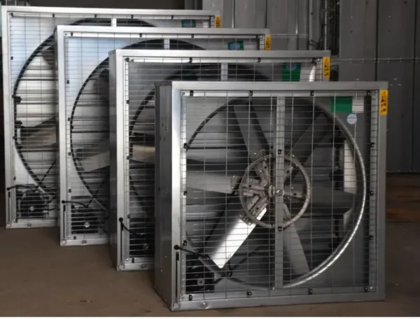 Steel Wall Exhaust Fan, Stainless, 380 V, Electric - view 2