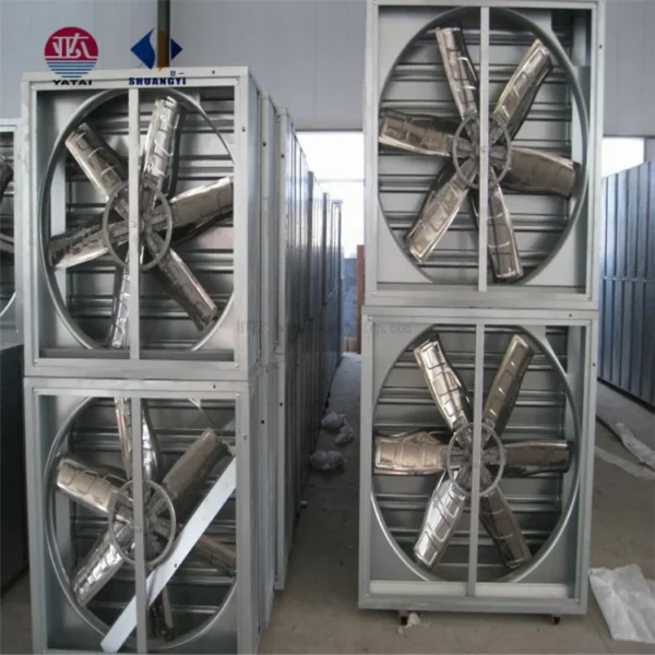 Steel Wall Exhaust Fan, Stainless, 380 V, Electric - view 5