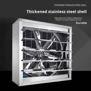 Steel Wall Mounted Ventilator, Stainless, Centrifugal, 380V