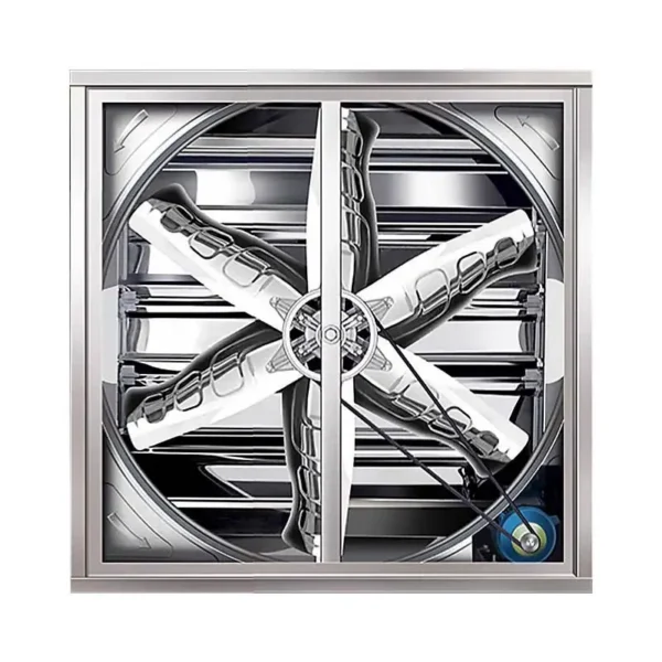 Steel Wall Mounted Ventilator, Stainless, Centrifugal, 380V - view 4
