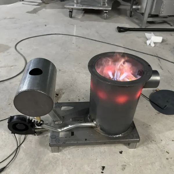 Steel Waste Oil Heater, Stainless, 220V, 40 - view 2