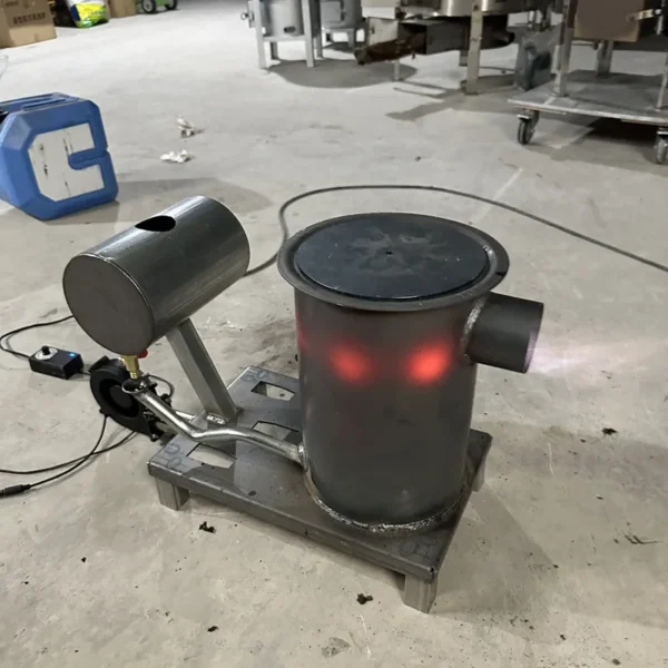 Steel Waste Oil Heater, Stainless, 220V, 40 - view 3
