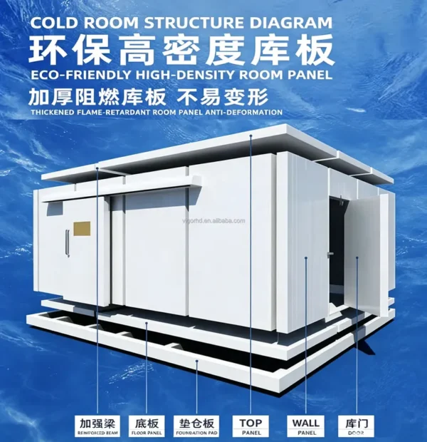 Storage Room Refrigeration Unit, AC 220V~240V, 3-7kW - view 2