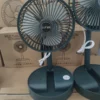 Storage Telescopic Folding Fan, USB, Plastic - view 2