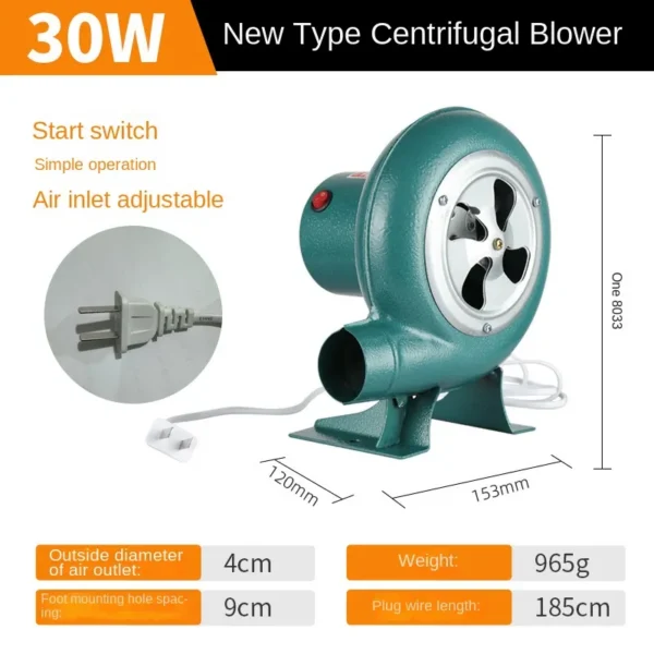 Stove, 220V, Centrifugal - view 6