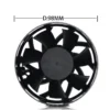 Straight Through Duct Fan, 24V, 6W, Brushless, ABS - view 4