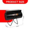 Straight Tubular Thermal Heater, KENDE, 380V-400V 50Hz, 360m³ - view 5