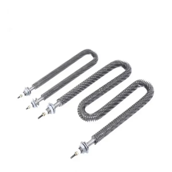 Strip Finned Tubular Heater, Stainless, Steel