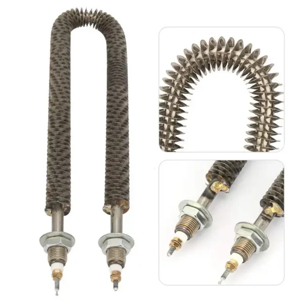 Strip Finned Tubular Heater, Stainless, Steel - view 4