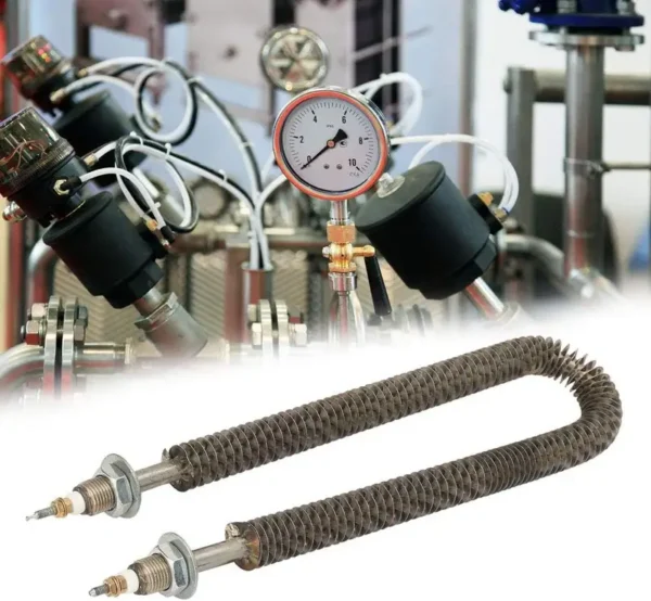 Strip Finned Tubular Heater, Stainless, Steel - view 5